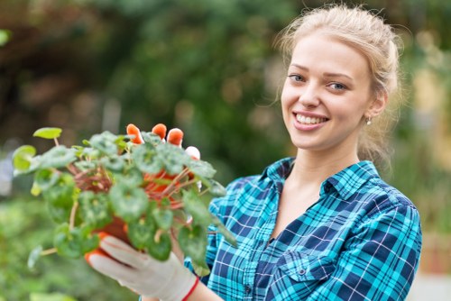 Image showing a garden services team reflecting ethical labour standards