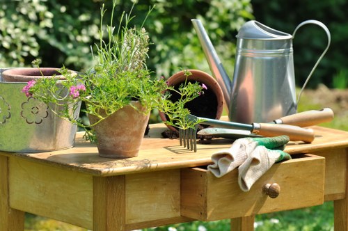 Local Selsdon gardeners trimming hedges and maintaining outdoor spaces
