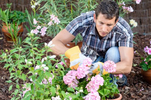 UK gardening service terms covering waste disposal and legal compliance